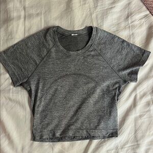 Lululemon Swiftly Tech Cropped Short Sleeve